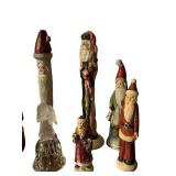 Great Variety of Holiday Santa Decor