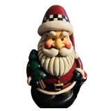 Christmas Lot including Large Decorative Santa, Christmas Ornaments, Lights and More!