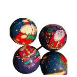 Christmas Lot including Large Decorative Santa, Christmas Ornaments, Lights and More!