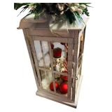 Christmas Lot including Large Decorative Santa, Christmas Ornaments, Lights and More!