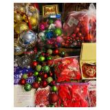 Christmas Decor including Ornaments, Boxes, Bows and More!
