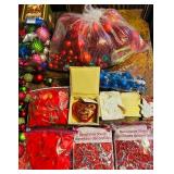 Christmas Decor including Ornaments, Boxes, Bows and More!