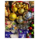 Christmas Decor including Ornaments, Boxes, Bows and More!