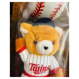 Awesome Minnesota Twins Collectables Including Troll Bobble Head, Buttons, Stickers and More!