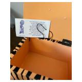 Outstanding Lot of Tiger Collectables Including Carved Wood Trinket Box, Candle Holder, Ringling Bros. and Barnum & Bailey Circus Ceramic Tiger Figurine and More!