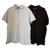 Two Tommy Bahama Polo Shirts Size Medium