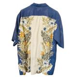 Tommy Bahama 100% Silk Button Down and Cubavera Button Down Short Sleeve Shirts