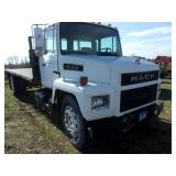 1990 Mack Single Axle Flatbed Truck