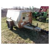 Ingersoll Rand 175 Tow Behind Air Compressor.
