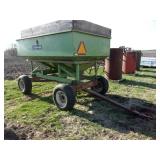 Parker 200 Bushel Gravity Box on EZ Trail Running Gear