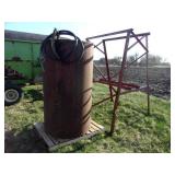 300 Gallon Fuel Barrel W/Stand