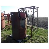 300 Gallon Fuel Barrel W/Stand