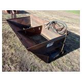 Mensch Skidsteer Side Sand Shooter