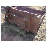 Mensch Skidsteer Side Sand Shooter