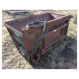 Mensch Skidsteer Side Sand Shooter