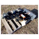 Mini Skidsteer Mount Earth Auger (UNUSED)