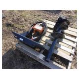 Mini Skidsteer Mount Earth Auger (UNUSED)