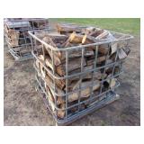 Tote of Camp Fire Wood