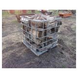 Tote of Camp Fire Wood