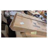 Metal Storage Cabinet with 2 Glass Doors, 60" Tall Morden Display Cabinets with 4 shelves, Freestanding Bookshelf Accent Buffet Cabinets for Living Room,Dining Room,Kitchen