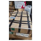 Stand Steady Tranzendesk | Height-Adjustable Mobile Standing Desk with Shelf | Two-Level Portable Workstation for Presentations (Black/40x28in)