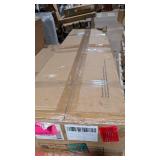 YDN Standing Desk with Drawers, Electric Adjustable Height 48 x 24 Inch Stand Up Desks for Home Office, Rustic Brown