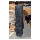 13x13 1-Person Setup Pop Up Canopy Tent, Double-Tier Top Outdoor Instant Portable Shelter, Straight Legs, 169 sq.ft Large Sun Protection Shade, Blue