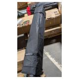 MAMIZO 12ft Easy Set-up Canopy Tent, Instant Outdoor Straight Leg Canopy w/Auto Extending Eaves, One Person Folding Commercial Shelter w/Upgraded Wheeled Bag, 144 sq.ft Sun Shade (Grey, 12X12FT)