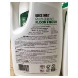 Lot of 10 Bottles of - Quick Shine Multi-Surface Floor Finish