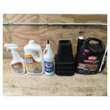 Lot of Floor Cleaner, Gear Oil and Ortho Vegetation Killer