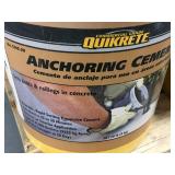 Pallet of 20 Buckets of - Quikrete 20 lb. Anchoring Cement