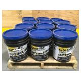 Pallet of 12 Buckets of - Latex-ite 4.75-Gal Optimum Driveway Filler Sealer
