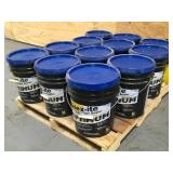 Pallet of 12 Buckets of - Latex-ite 4.75-Gal Optimum Driveway Filler Sealer