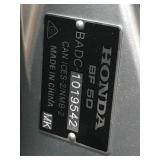 Honda BF5 Portable Outboard Motor, 5 HP, 15" Shaft (Retails for $1580)