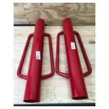 Lot of 2 - Everbilt 14 lb Post Driver with Handles