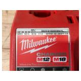 Lot of 3 - Milwaukee M12/M18 Battery Chargers Model # 48-59-1812
