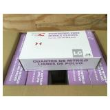 Case of TAC Powdered Free Nitrile Gloves
