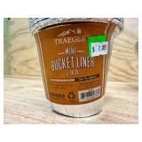 (2) Traeger Mini Bucket Grease Liner Ranger
