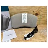 Homedics Shiatsu Full-Body Massager with Therapeutic Vibration, Soothing Heat with Deep-Kneading Massage Helps Release Tension in Neck, Back, Shoulders, Lightweight for Home, Office, Travel