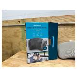 Homedics Shiatsu Full-Body Massager with Therapeutic Vibration, Soothing Heat with Deep-Kneading Massage Helps Release Tension in Neck, Back, Shoulders, Lightweight for Home, Office, Travel