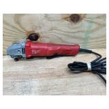 Milwaukee 11 Amp Corded 4-1/2 in. Small Angle Grinder Paddle No-Lock