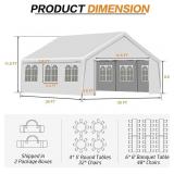 AOODOR 20 X 20FT. PARTY TENT