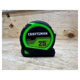 CRAFTSMAN CMHT37125 HI-VIS High Visibility 25-ft Tape Measure