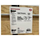 Schwinn Basic and Air Center Floor Bike Pump, Up to 120 Max PSI