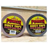 (2) OTape All Duct Tape 2 X 45yds and (2) Tape It Power Duct Tape
