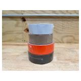 (2) OTape All Duct Tape 2 X 45yds and (2) Tape It Power Duct Tape