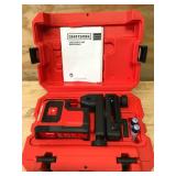 Craftsman Red 3 Spot Laser Level Model # CMHT77632 04242530