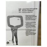 Irwin Wise-Grip 11" Locking C Clamp and 8" MIG Welding Plier Set 04242512