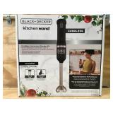 Black + Decker Kitchen Wand Cordless Immersion Blender Kit