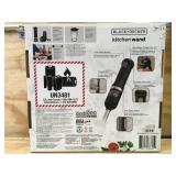 Black + Decker Kitchen Wand Cordless Immersion Blender Kit